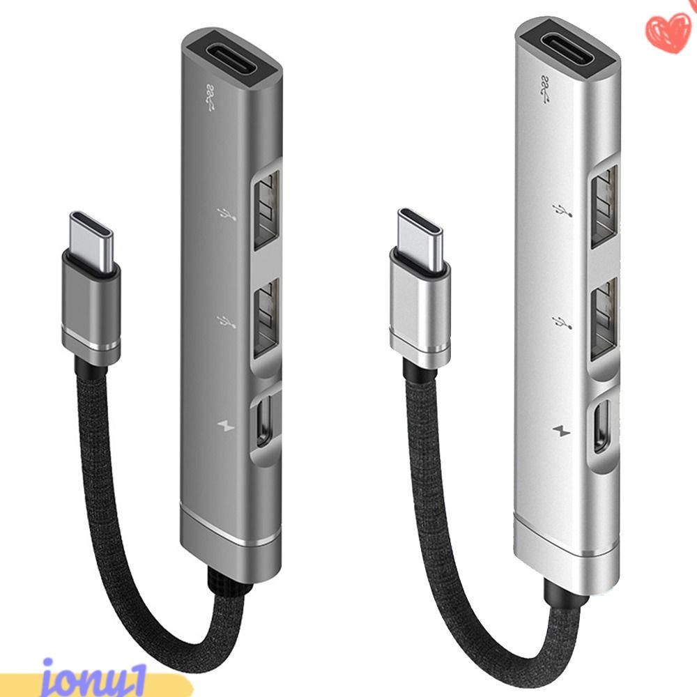 JONYE Bộ Chia Cổng Sạc USB Sang Type-C 4 Trong 1 Tiện Dụng