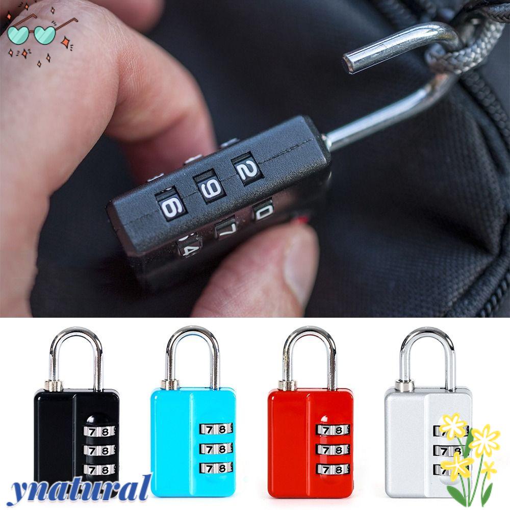 YNATURAL Ổ Khóa Mật Khẩu Chuyên Dụng Cho Balo Du Lịch