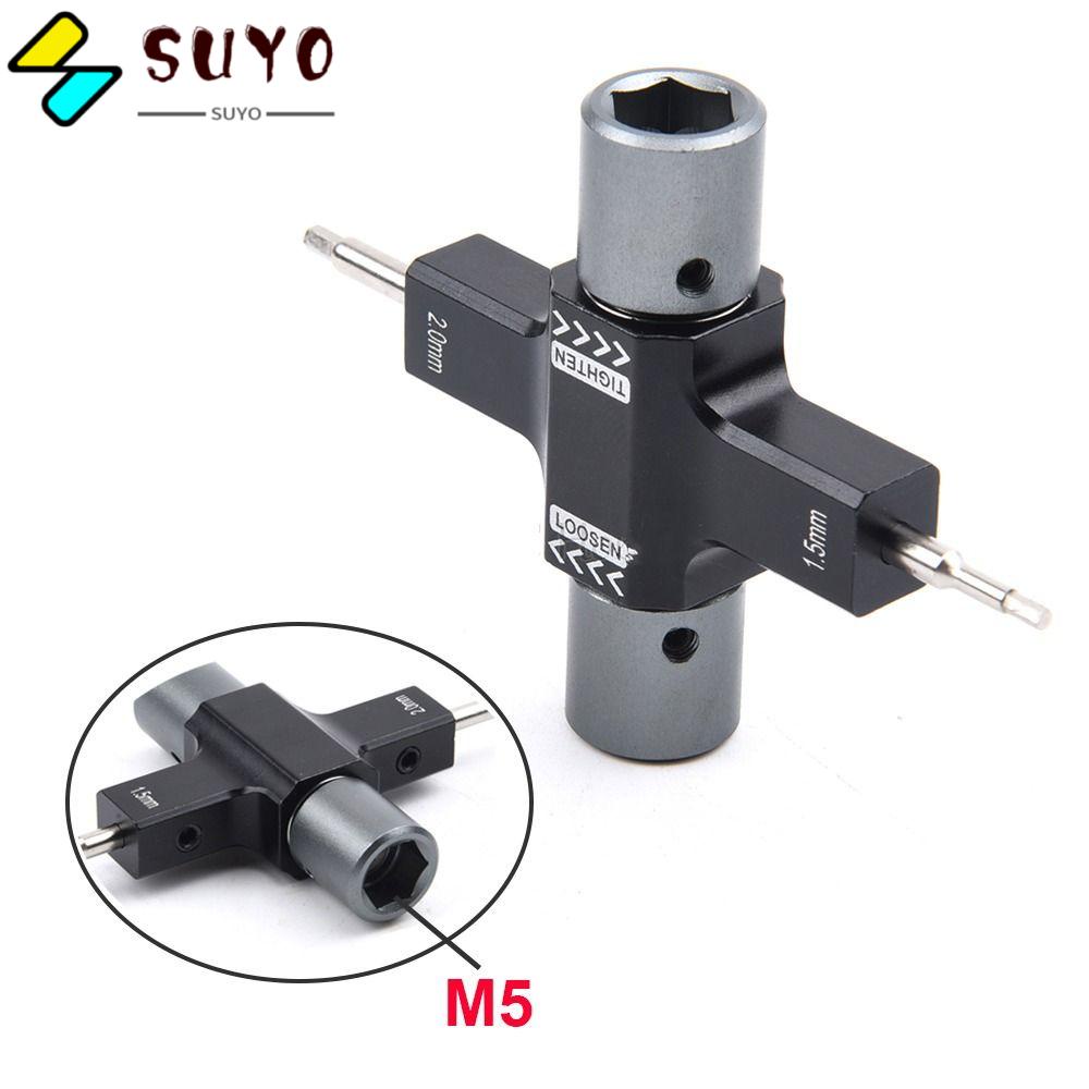 SUYO Cờ Lê Vặn Ốc Vít M5 1.5mm / 2.0mm Cho Máy Bay Điều Khiển Từ Xa FPV