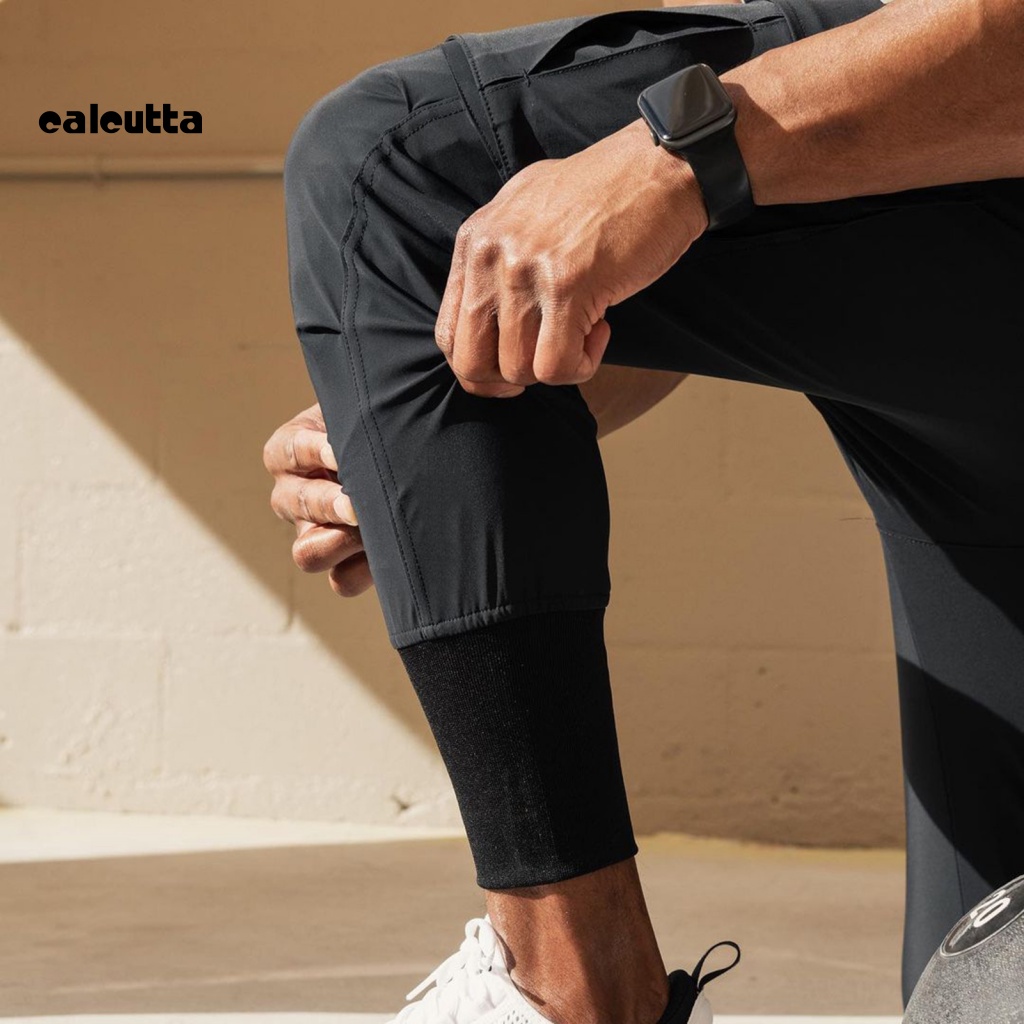 Quần Thể Thao Dài Dây Rút Co Giãn Khô Nhanh Nhiều Túi Màu Sắc Thời Trang Mùa Hè Cho Nam