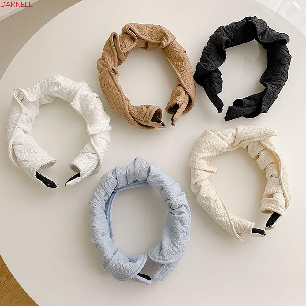 DARNELL Mũ Rộng Vành Hở Chóp Chống Nắng Màu Sắc Đơn Giản Thời Trang Cho Nữ