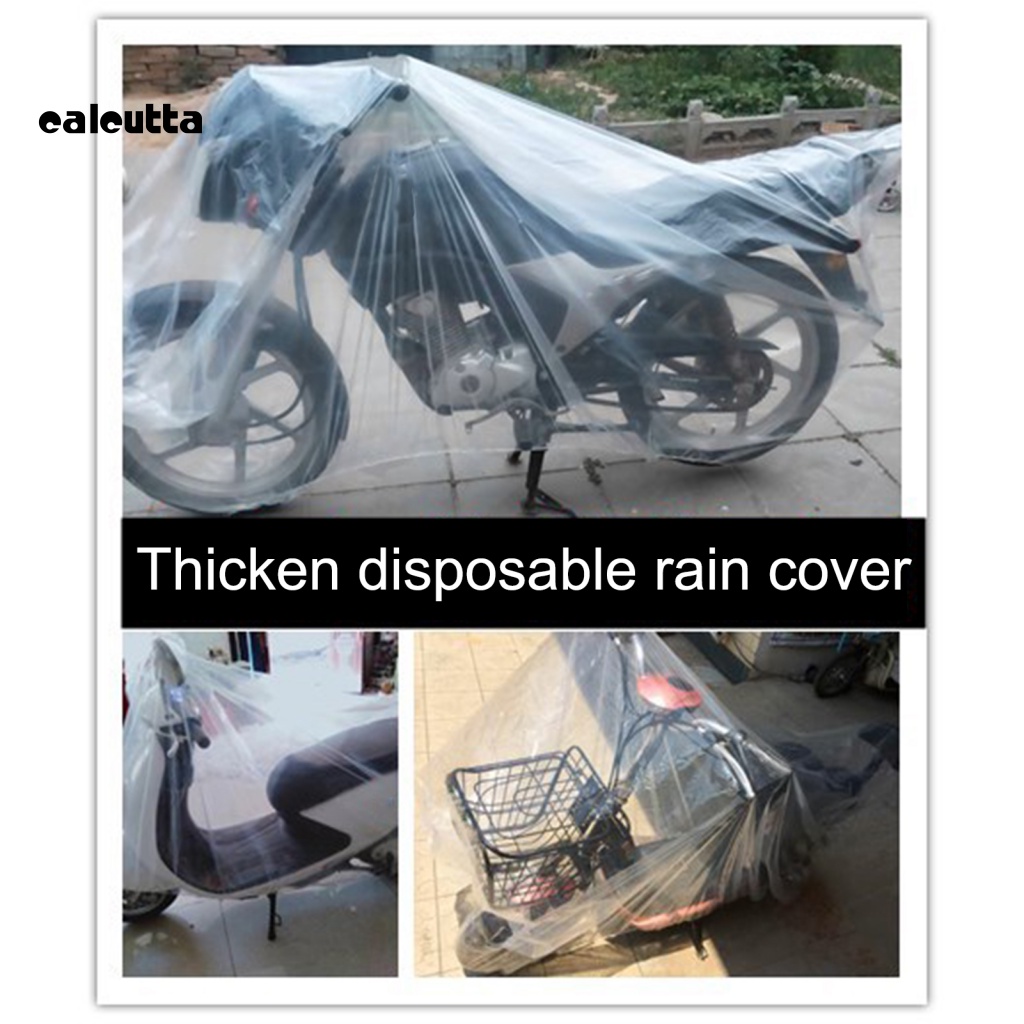 Vỏ Bọc Xe Máy Chống Bụi Trong Suốt Nhỏ Gọn