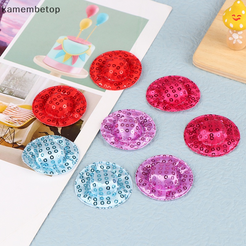 Set 8 Nón Đồ Chơi Nhiều Màu Sắc Xinh Xắn Dành Cho Búp Bê Barbie