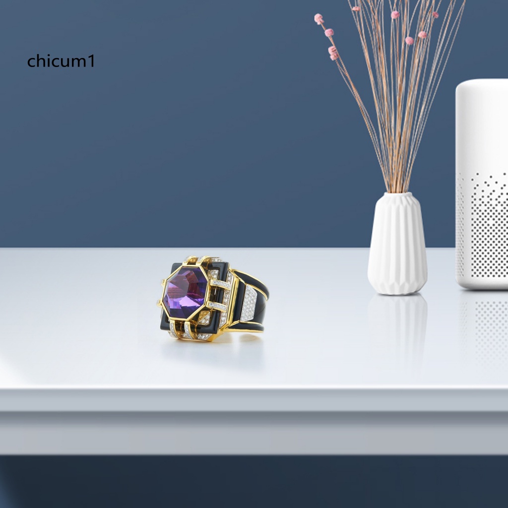 Nhẫn Đính Pha Lê Giả Nhiều Kích Cỡ Thanh Lịch Cho Nữ Mặc Hàng Ngày