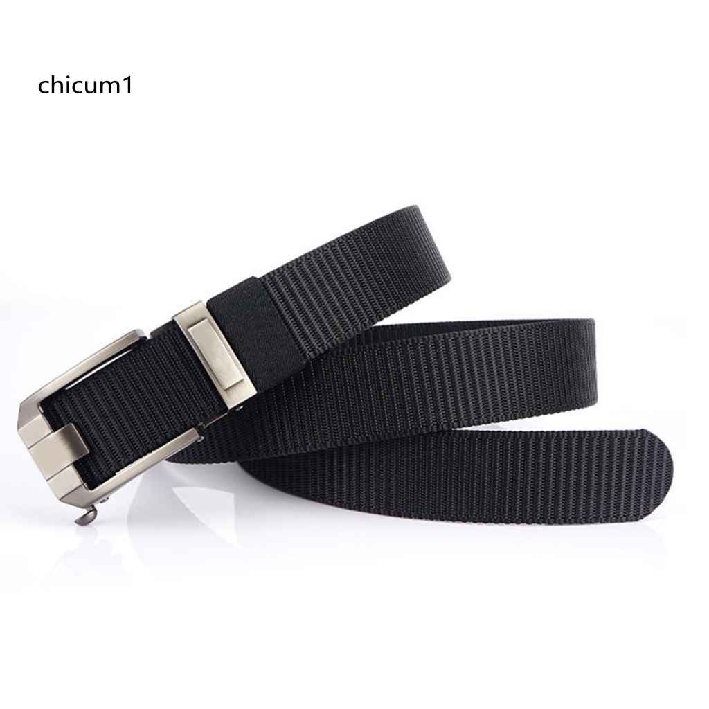 Thắt Lưng CC Khóa Tự Động Bằng Thép Không Gỉ Có Thể Điều Chỉnh Dành Cho Nam