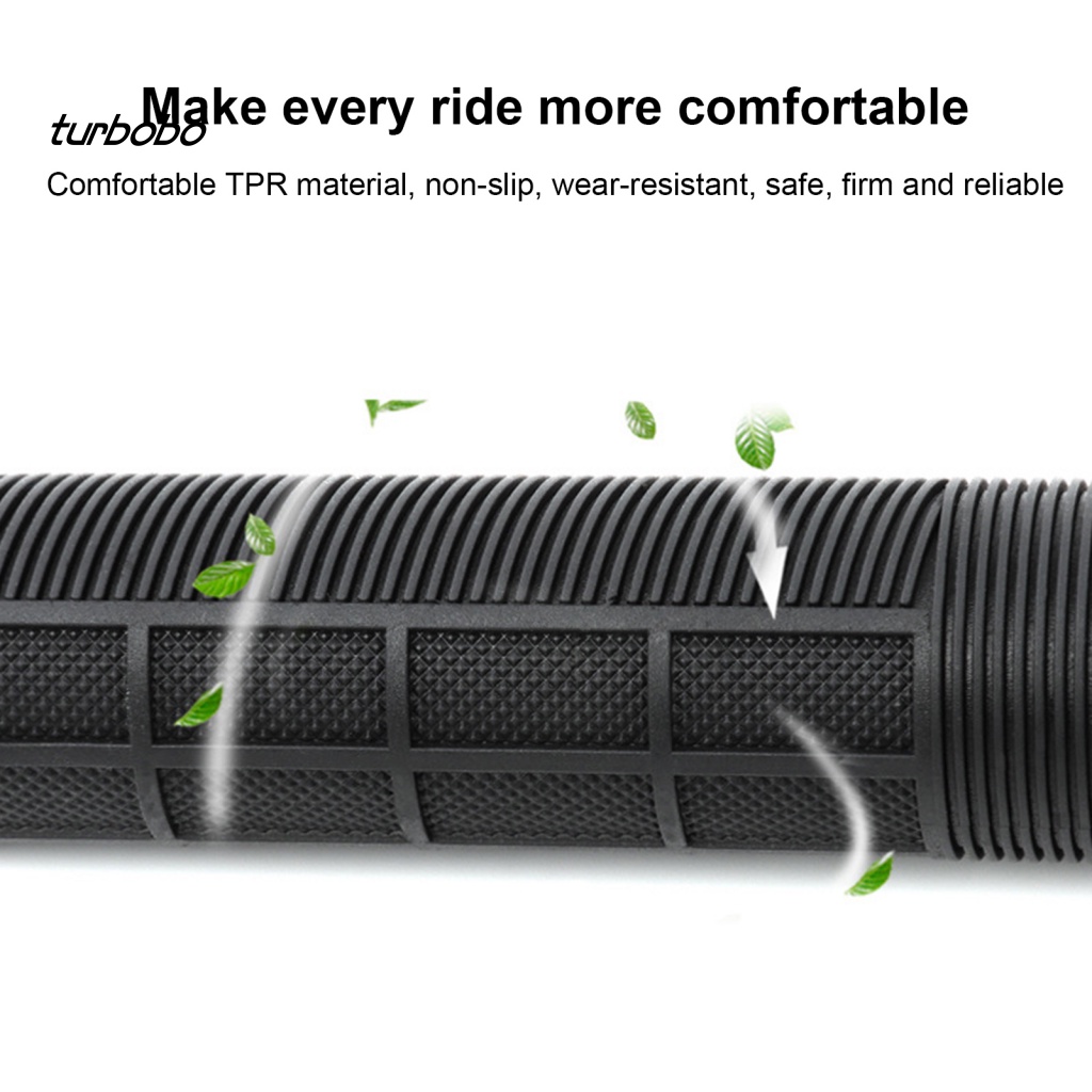 1 Cặp Vỏ Bọc Tay Lái Xe Đạp Bằng Hợp Kim Nhôm Chống Va Chạm Turboro