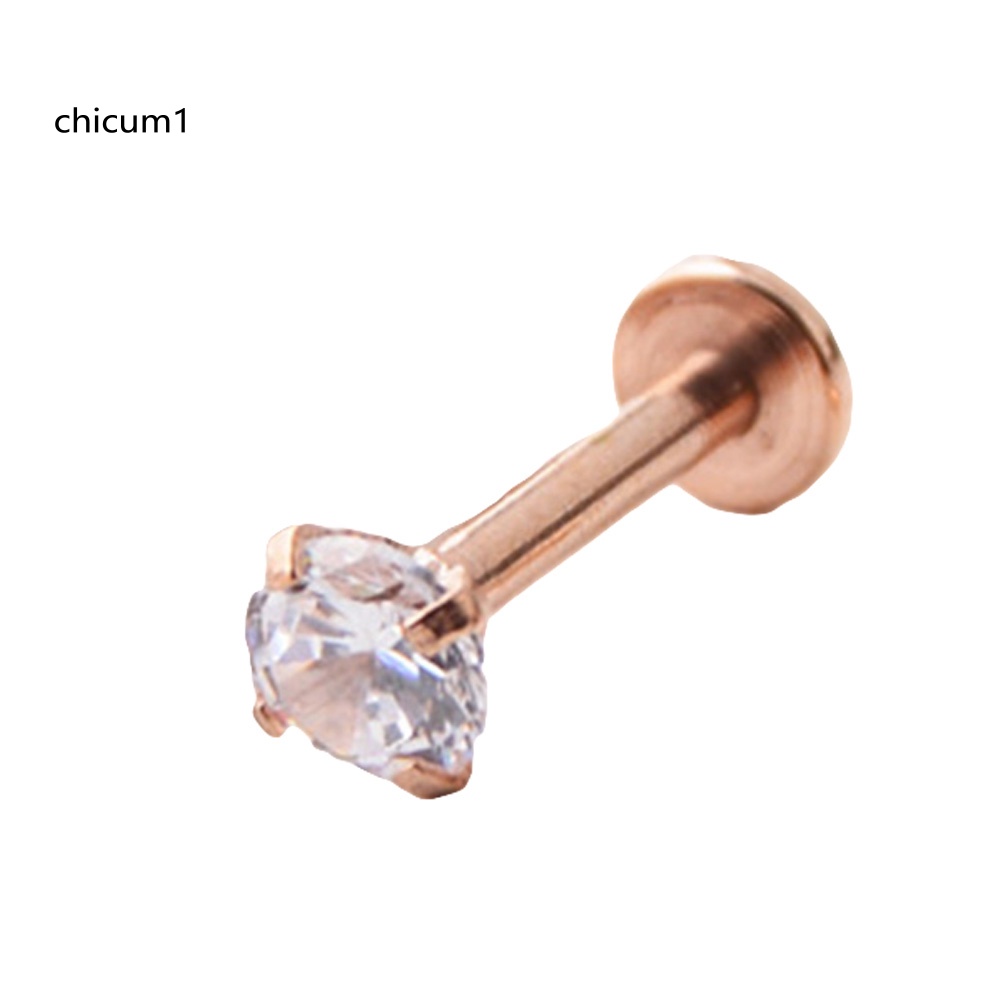 1 Khuyên Môi Đính Đá Thời Trang Cá Tính