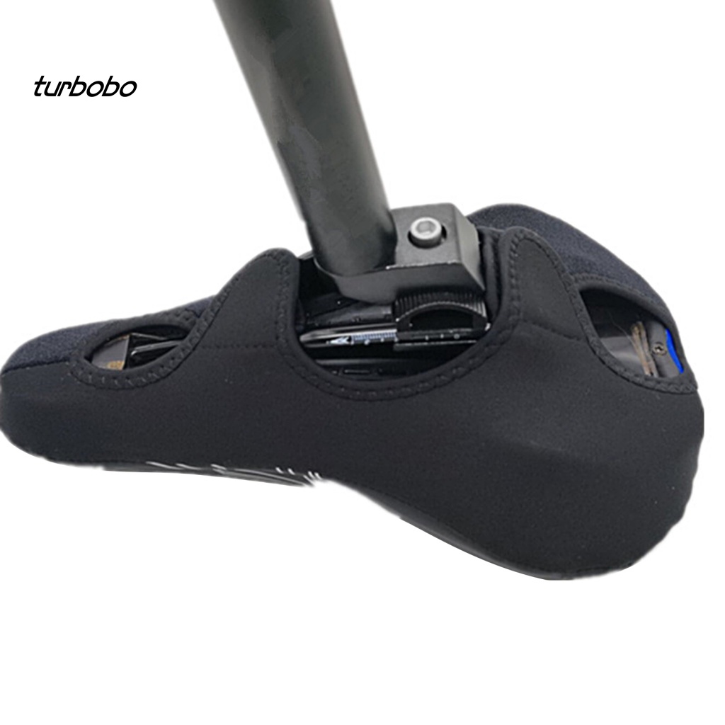 Vỏ Bọc Yên Xe Đạp Dày Dặn Màu Đen Chống Thấm Nước Tiện Dụng