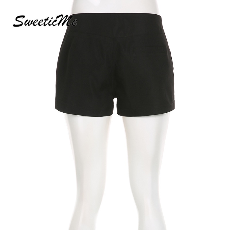 Quần Short Nữ Lưng Thấp Cột Dây In Họa Tiết Ngôi Sao Thời Trang 2023