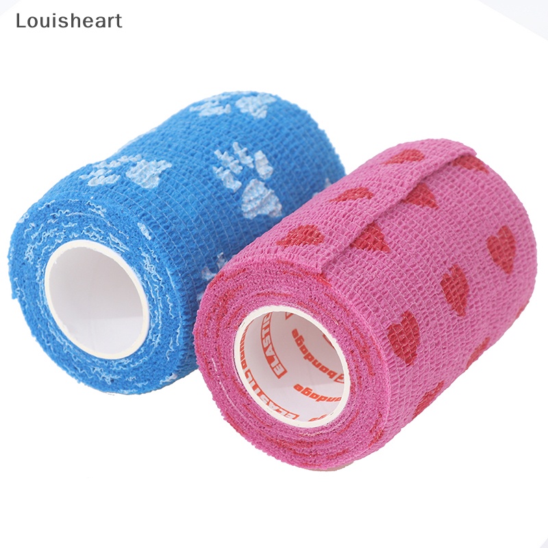 Dây Đeo Chân Louisheart Tự Dính Co Giãn Bảo Vệ Cho Thú Cưng Chó Mèo TFG