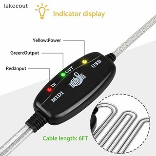 Cáp Chuyển Đổi MIDI Sang USB Cho Máy Tính