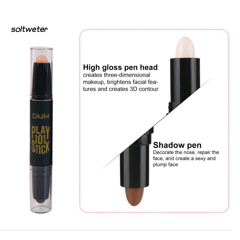 Thanh che khuyết điểm Hai Đầu 34g Kết Cấu Tự Nhiên Lâu Trôi