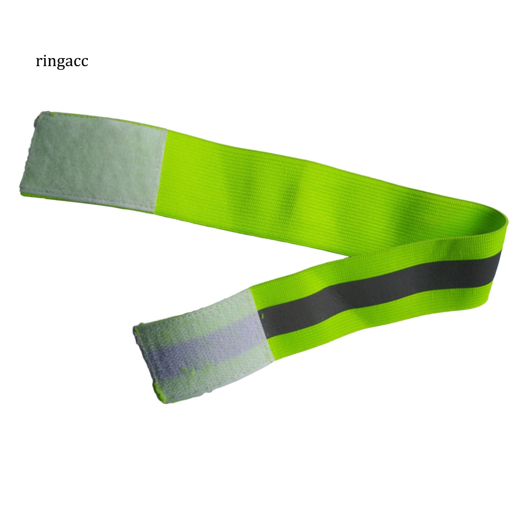 Bộ 2 Dây Đai Phản Quang An Toàn Có Thể Điều Chỉnh Độ Sáng Cho Hoạt Động Thể Thao Ngoài Trời