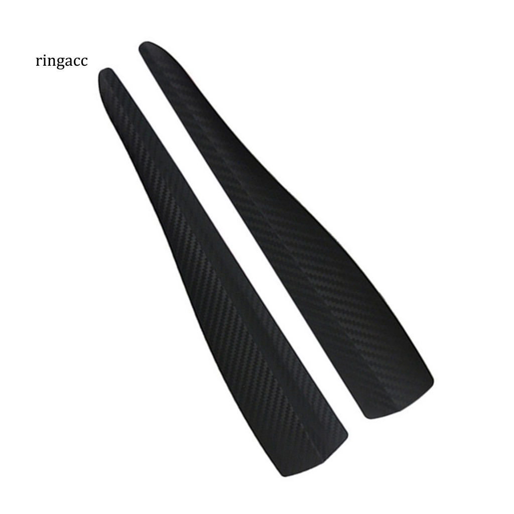 Bộ 2 Miếng Dán Bảo Vệ Góc Cạnh Xe Hơi Chống Va Chạm Họa Tiết Sợi Carbon Tiện Dụng