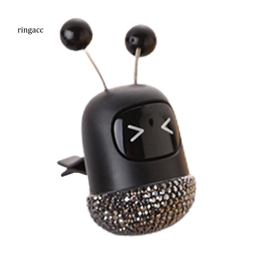 Rga Nước Hoa Tự Dính Gắn Lỗ Thông Gió Xe Hơi SUV Thiết Kế Hình Robot Tinh Tế