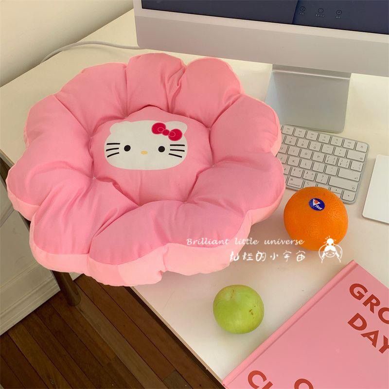 Đệm Lót Ghế Ngồi Mềm Mại Hình Hello Kitty Đáng Yêu