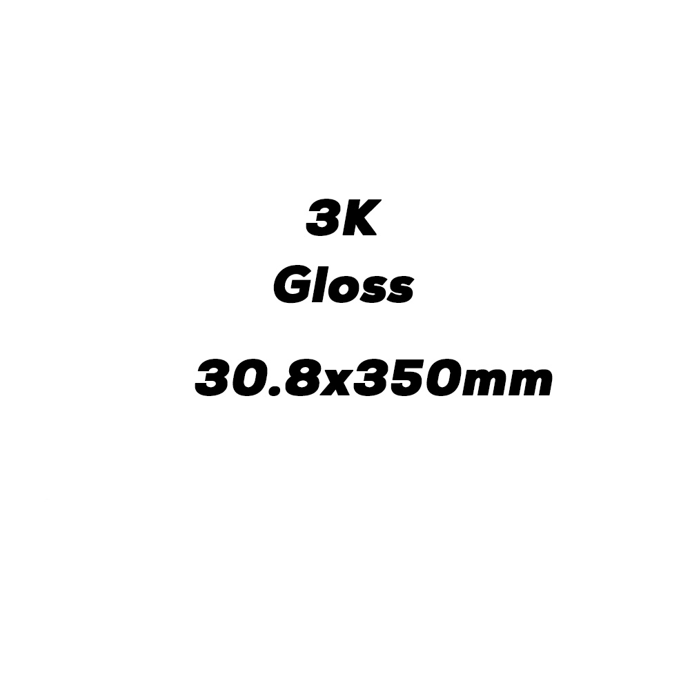 Thanh Đỡ Yên Xe Đạp Leo Núi Bằng Sợi Carbon Màu Trắng 20Degree 27.2 / 31.6 * 350 / 400mm