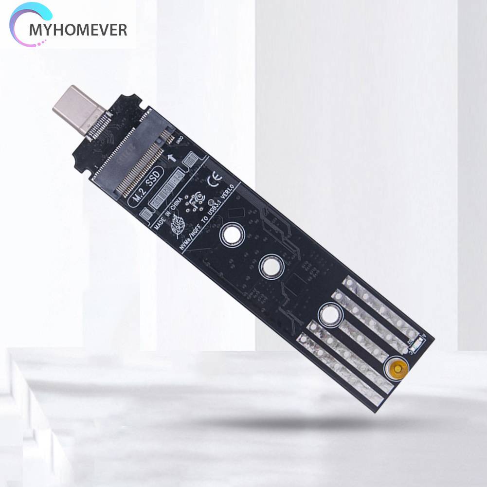 Đầu Chuyển Đổi NVMe Sang Type C M.2 USB C Cho Almost M.2 (NGFF) NVMe / SATA SSD