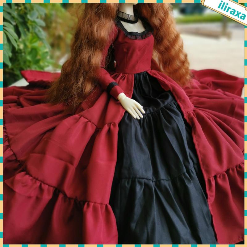 Đầm cho 1/3 Búp bê BJD Bi nối búp bê Kiểu dáng cổ điển 24inch 60cm Bé gái búp bê