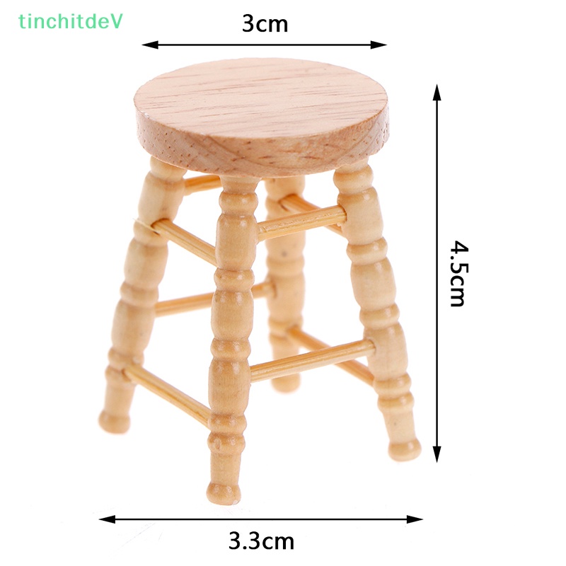 [TinchitdeV] 1 Ghế Trang Trí Nhà Búp Bê Tỉ Lệ 1 / 12