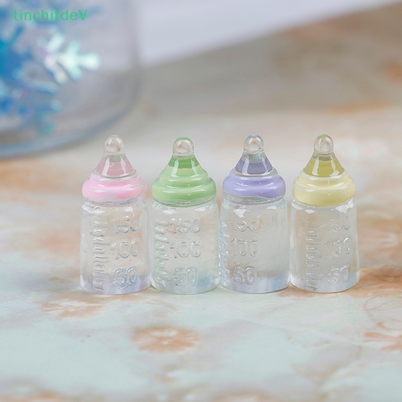 [TinchitdeV] Set 10 Bình Sữa Đồ Chơi mini Trong Suốt Có Thể Bơm Phồng Làm Quà Tặng Cho Bé [Mới]