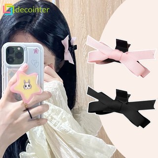 Kẹp tóc hình nơ màu hồng kiểu dáng ngọt ngào dễ thương