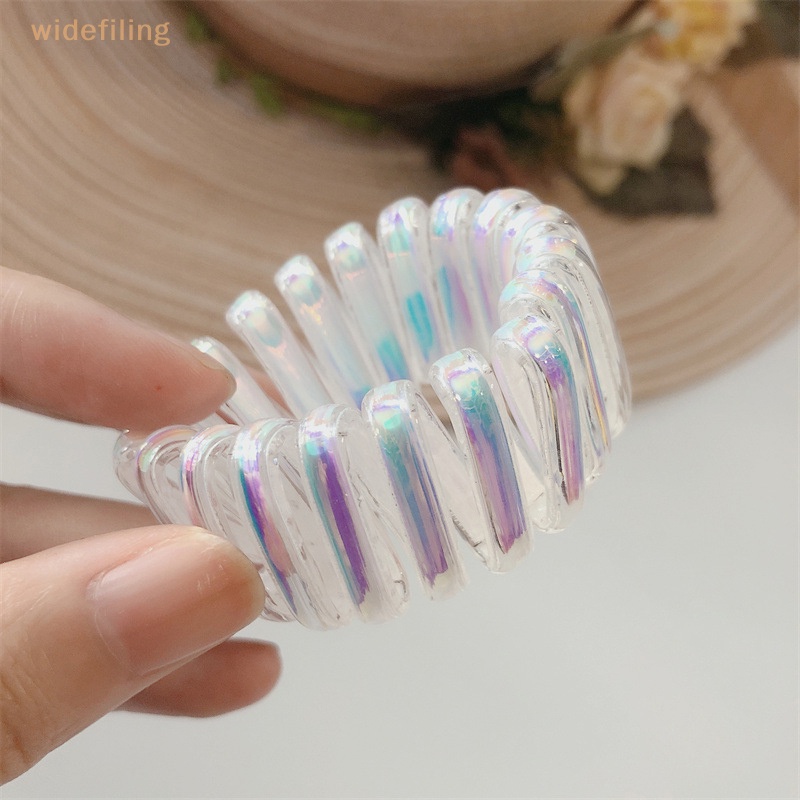 Dây Buộc Tóc Cao Su Bản Rộng Không Đường May Hình Nàng Tiên Cá Xinh Xắn