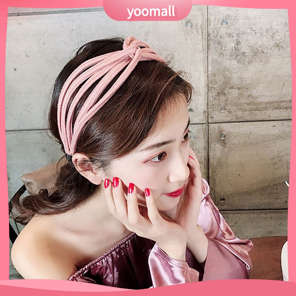 Băng Đô Cài Tóc Bằng Vải Chống Trượt Thoải Mái Cho Nữ