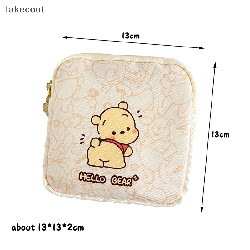 Lat Kawaii Pochacco Túi Đựng Băng Vệ Sinh Bằng Vải Nhỏ Gọn Dễ Thương Dành Cho Nữ Sinh
