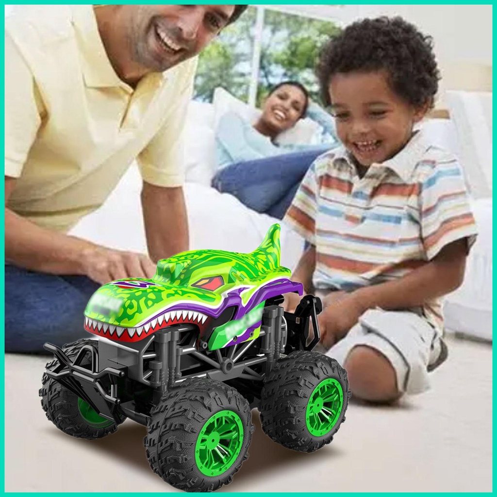 Xe Tải Cá Mập Điều Khiển Từ Xa 2.4Ghz Tỉ Lệ 1: 18 Kèm Sạc Lại Được