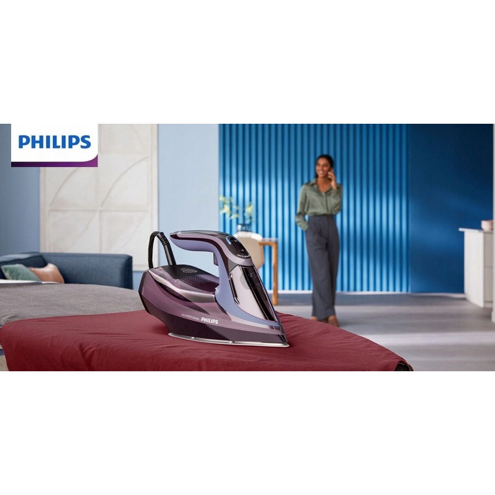 Bàn Là Hơi Nước Philips Azur 8000 DST8021/30, Công Suất 3000W, Tẩy Cặn Quick Calc, Nhập Đức, BH 12 Tháng, bepduc_99