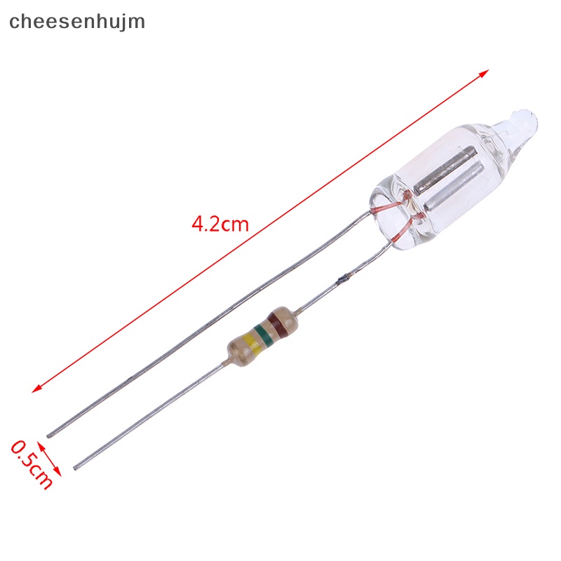 Set 20 Đèn Neon Báo Tín Hiệu Chuyên Dụng 220V 6 * 16 mm