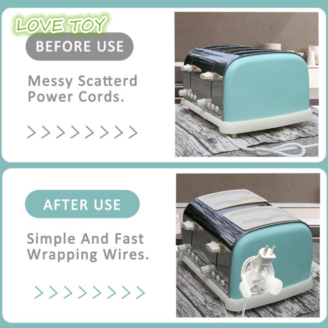 Set 2 Dây Quấn Đồ Chiên / Làm Cà Phê Bằng Sợi Cáp Linh Hoạt