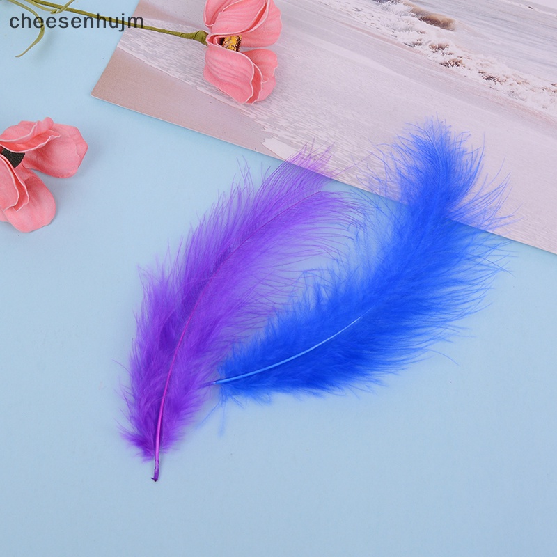 Set 50 Lông Gà Tây 10-15cm Tự Trang Trí