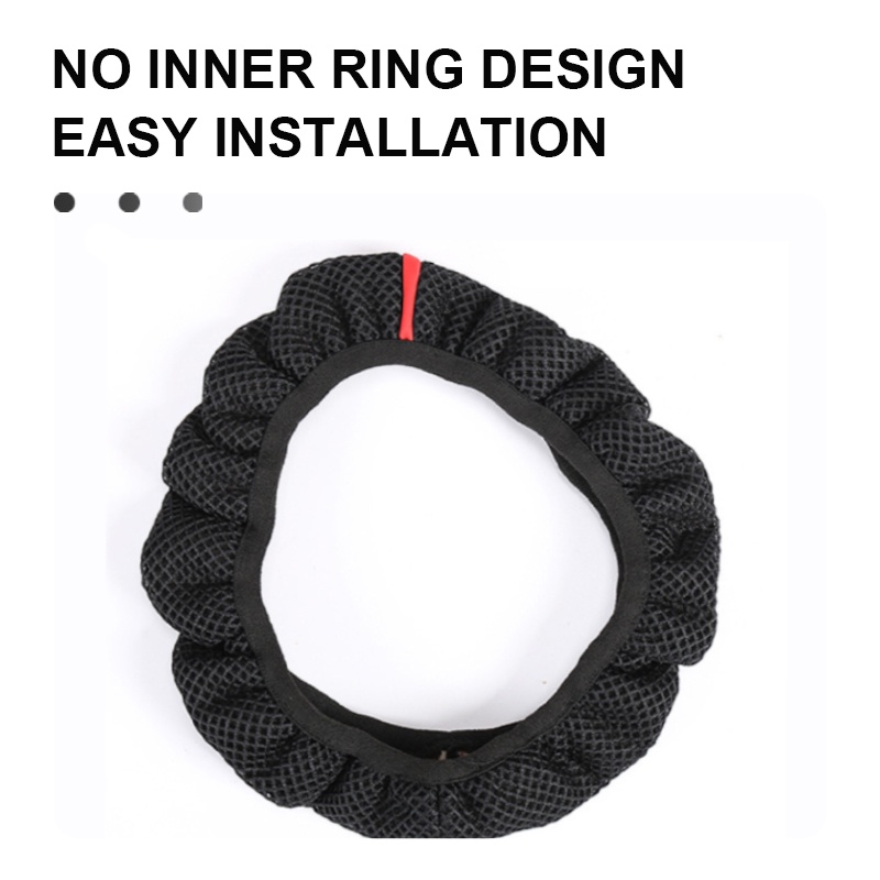 Vỏ Bọc Vô Lăng Xe Hơi Chống Trượt Thoáng Khí 38CM