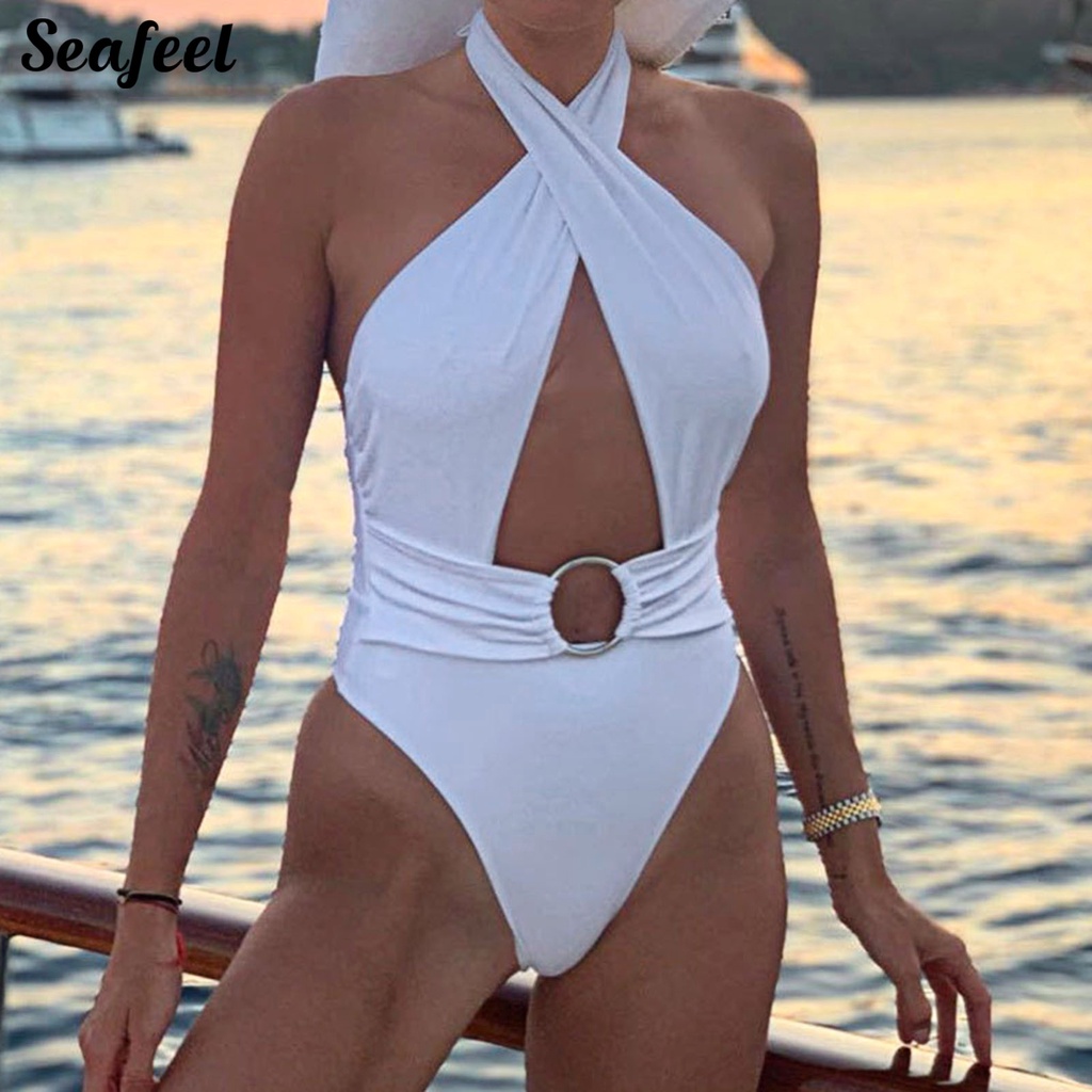 Bộ Đồ Bơi Bikini Màu Sắc Thời Trang Gợi Cảm Cho Nữ
