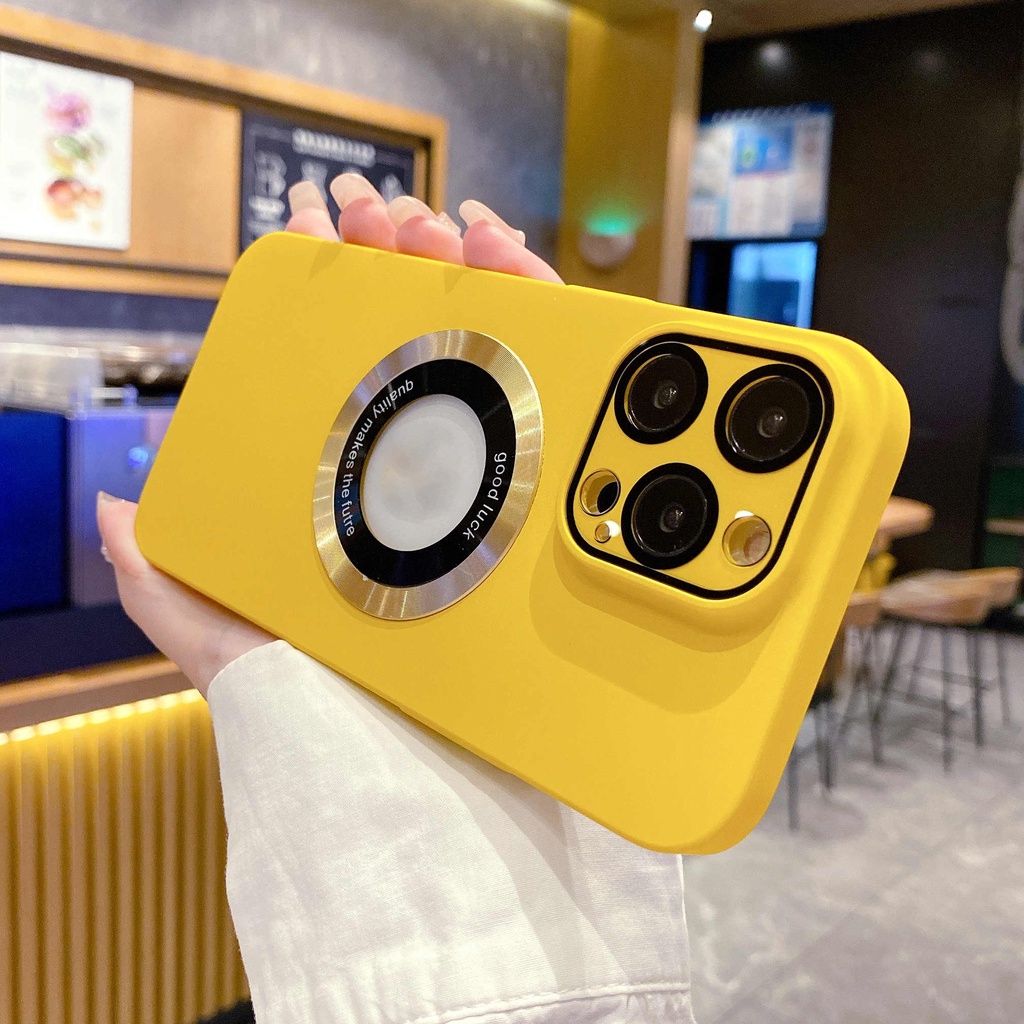 Vỏ Bao Da Điện Thoại Cứng Từ Tính Chống Sốc Cho iphone 14 pro max 13 pro 14 pro 12 pro max Ốp