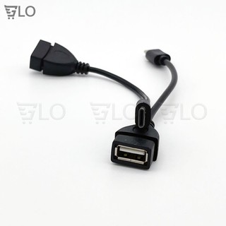 Cáp Chuyển OTG Cổng Type-C Sang USB 10cm