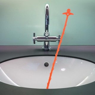 1 Dụng Cụ Lấy Tóc Chống Tắc Nghẽn Cho Bồn Rửa