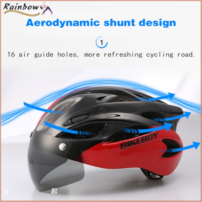 Kính Gắn Mũ Bảo Hiểm Chắn Gió Bảo Vệ An Toàn Khi Đi Xe Đạp Ngoài Trời Cho Nam Và Nữ