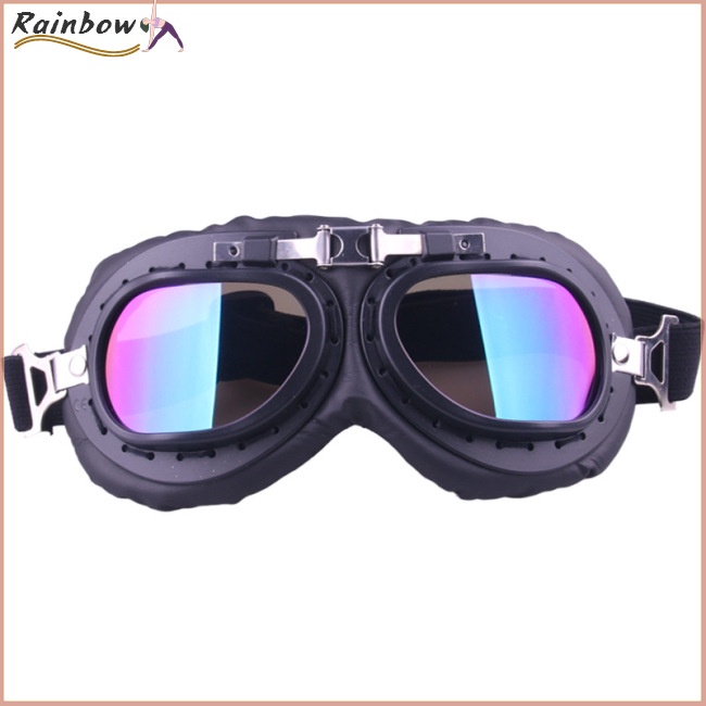 Kính Gắn Mũ Bảo Hiểm Chống Cát Phong Cách Cổ Điển Dùng Khi Lái Xe