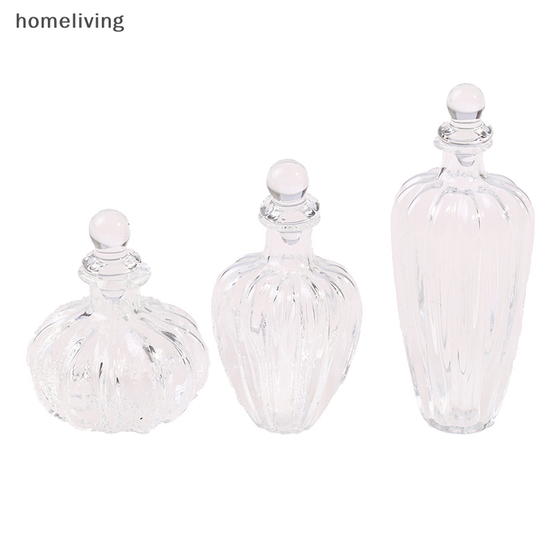 Lọ Thủy Tinh Nhỏ Nhắn Có Nút Chặn Dùng Trang Trí Nhà Búp Bê