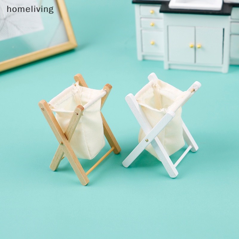 Giỏ Đựng Quần Áo Gấp Gọn Tỉ Lệ 1 / 12 Trang Trí Nhà Búp Bê