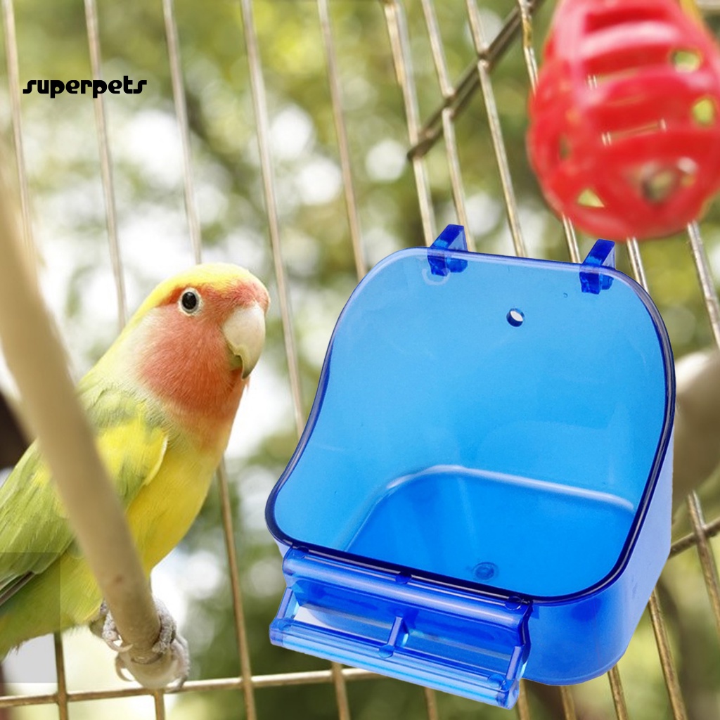 Bồn Tắm Cho Chim Chống Trầy 2 Màu Tiện Dụng
