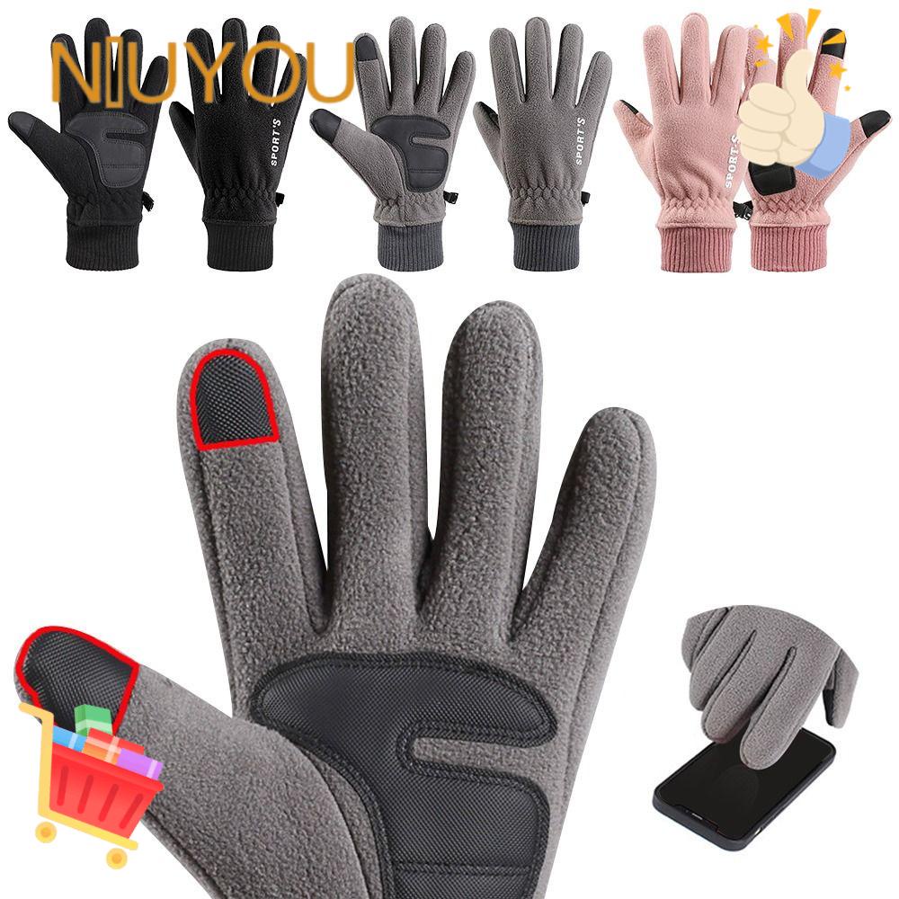 Găng Tay Lái Xe Dày Dặn Chống Gió Chống Trượt