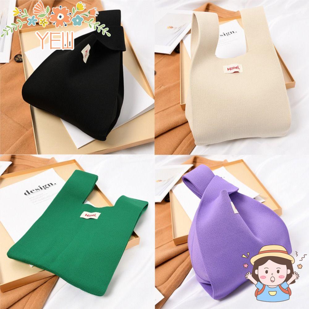 Túi Mua Sắm Đeo Vai / Xách Tay Thiết Kế Đan Len Độc Đáo