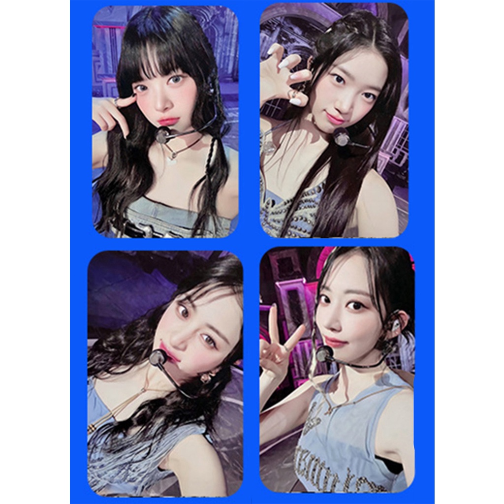Set 5 Tấm Ảnh Lomo Card KAZUHA Euchae SAKURA YUNJIN CHAEWON