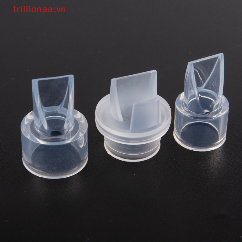 Bộ 2 Van Bình Sữa Bằng Silicon Màu Trơn Tiện Dụng Cho Bé