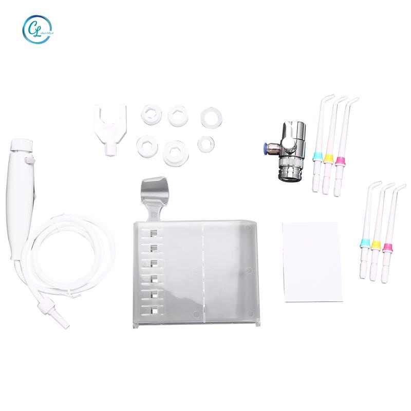 Máy Xỉa Răng Làm Sạch Răng Miệng 6 Đầu Phun Nước Di Động Tiện Dụng Cho Nha Khoa