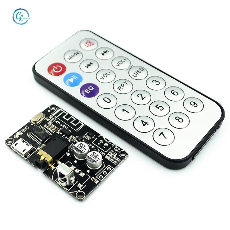 Bảng Mạch Nhận Tín Hiệu Âm Thanh Bluetooth 5.0 Mp3 Kèm Điều Khiển Từ Xa